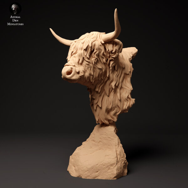 Highland Cow Bust