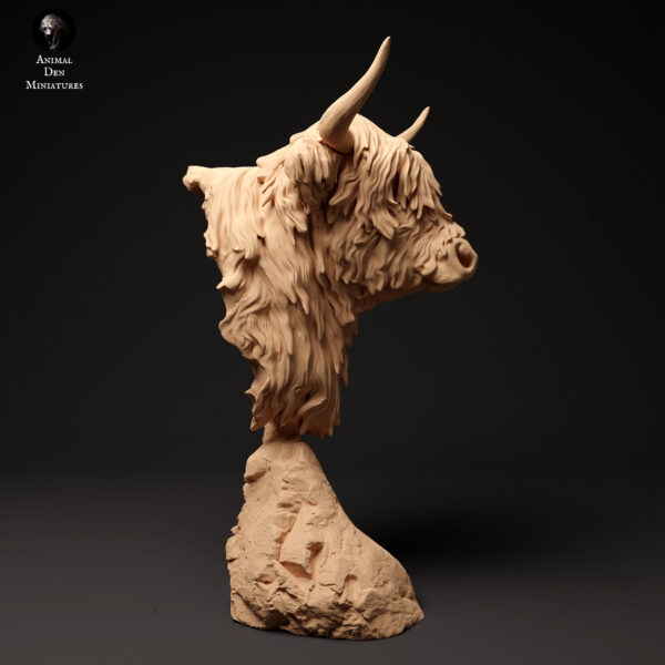 Highland Cow Bust - Image 2